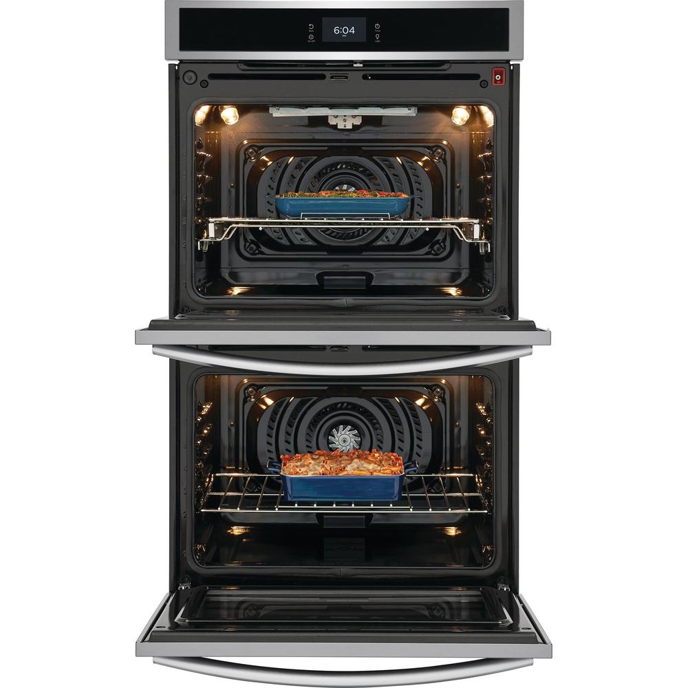 Frigidaire Gallery 30-inch, 10.6 cu.ft. Built-in Double Wall Oven with Convection Technology GCWD3067AF