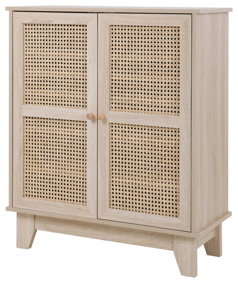 Loft Lyfe Oaklynn Natural Rattan   Tropical   Accent Chests And Cabinets   by Inspired Home  Houzz