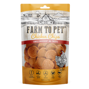 Farm To Pet Chicken Chips Dog Treats