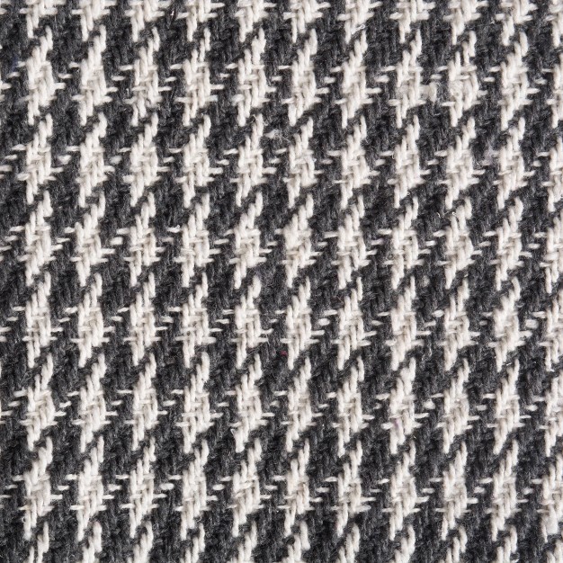 Houndstooth Throw Design Imports