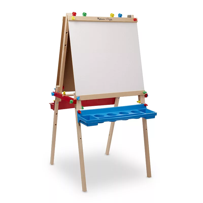 Melissa and Doug Deluxe Wooden Standing Art Easel