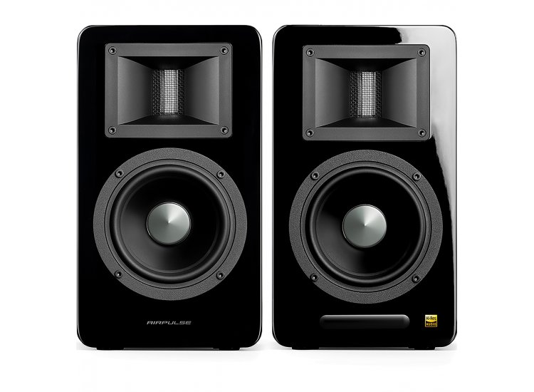 Edifier Airpulse A100 Black Hi-Res Audio Bluetooth Bookshelf Speakers (Pair)