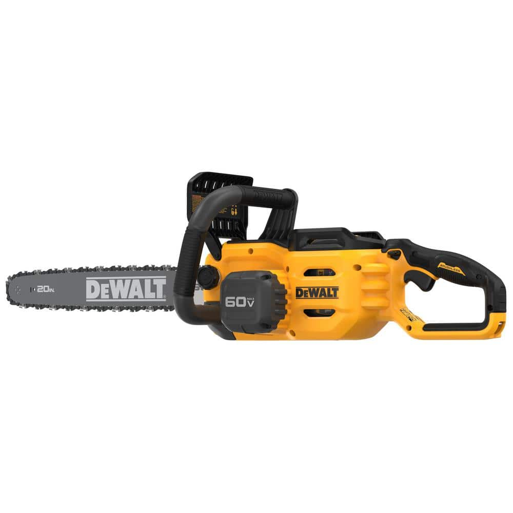 DEWALT 60Volt MAX 20 in Brushless Electric Cordless Chainsaw Kit and Carry Case with