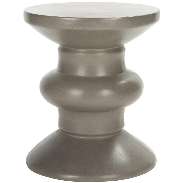 Jiraiya Concrete Accent Stool Safavieh