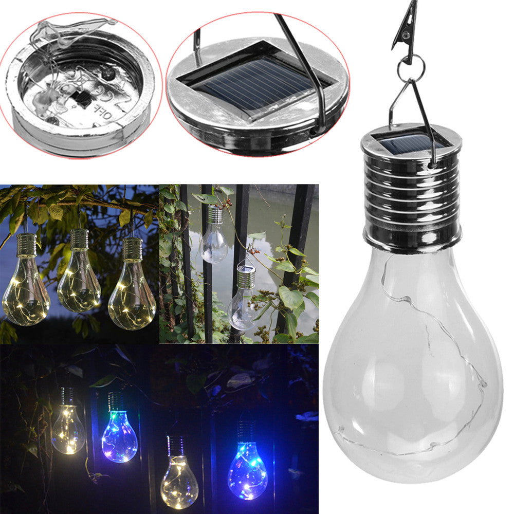 Follure Rotatable Garden Outdoor Light Waterproof Bulb Camping Solar Lamp Hanging LED LED light