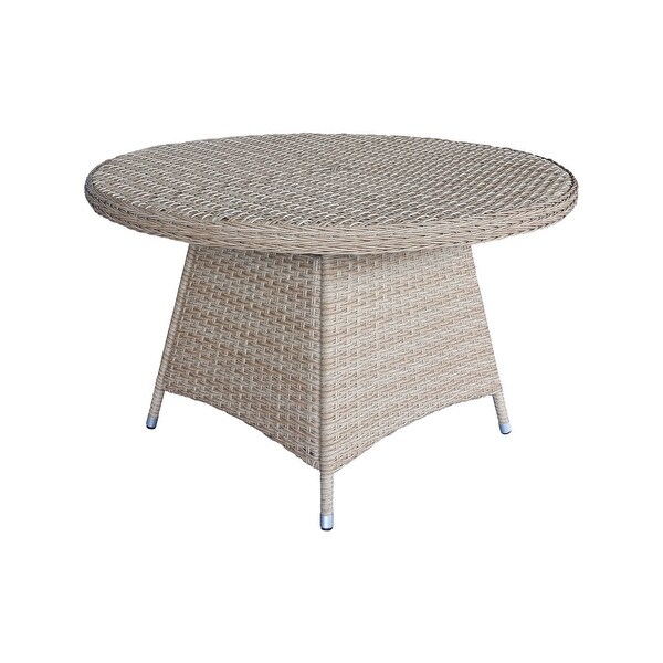 Outdoor Wicker Patio Dining Table