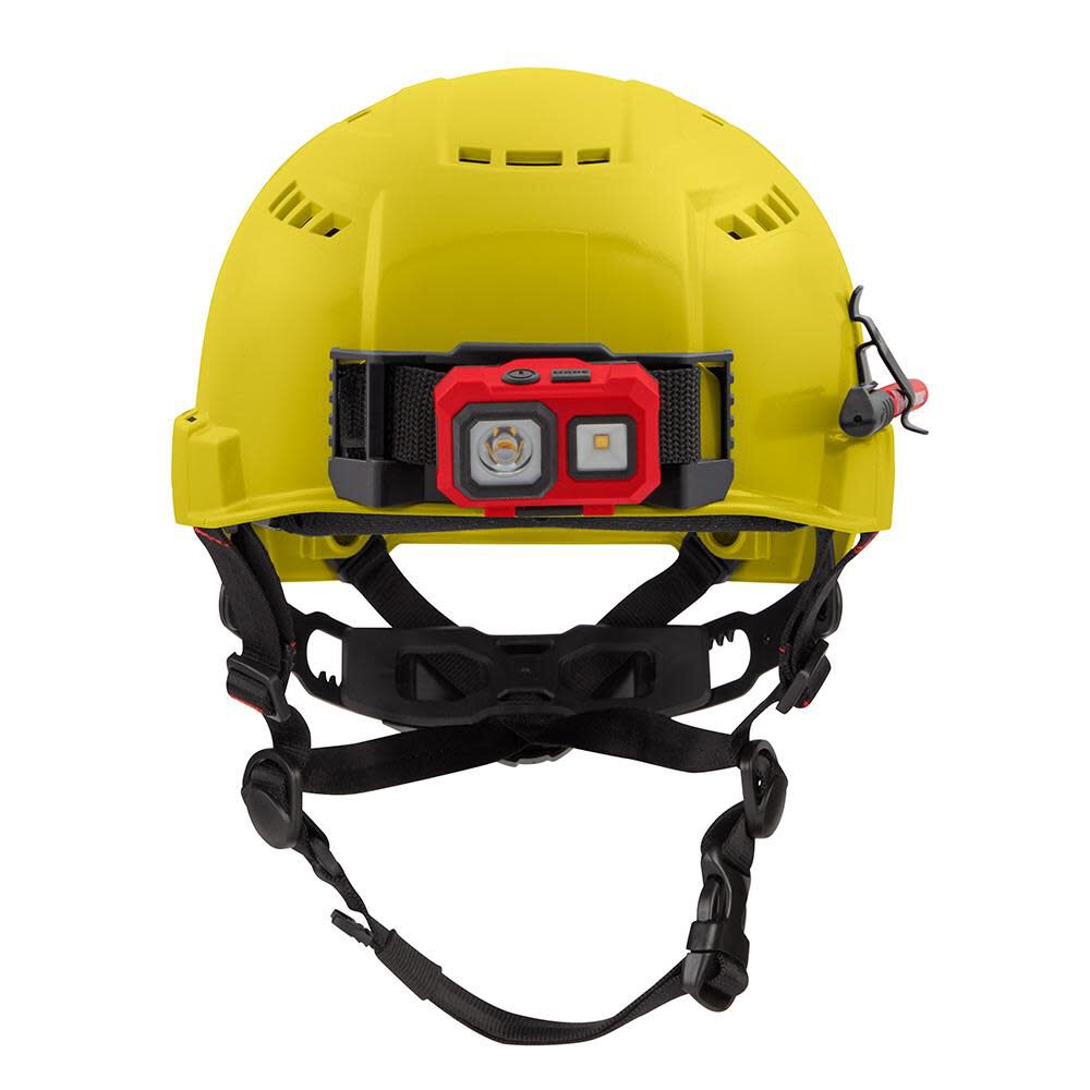 Milwaukee Yellow Vented Helmet with BOLT Class C 48-73-1302 from Milwaukee