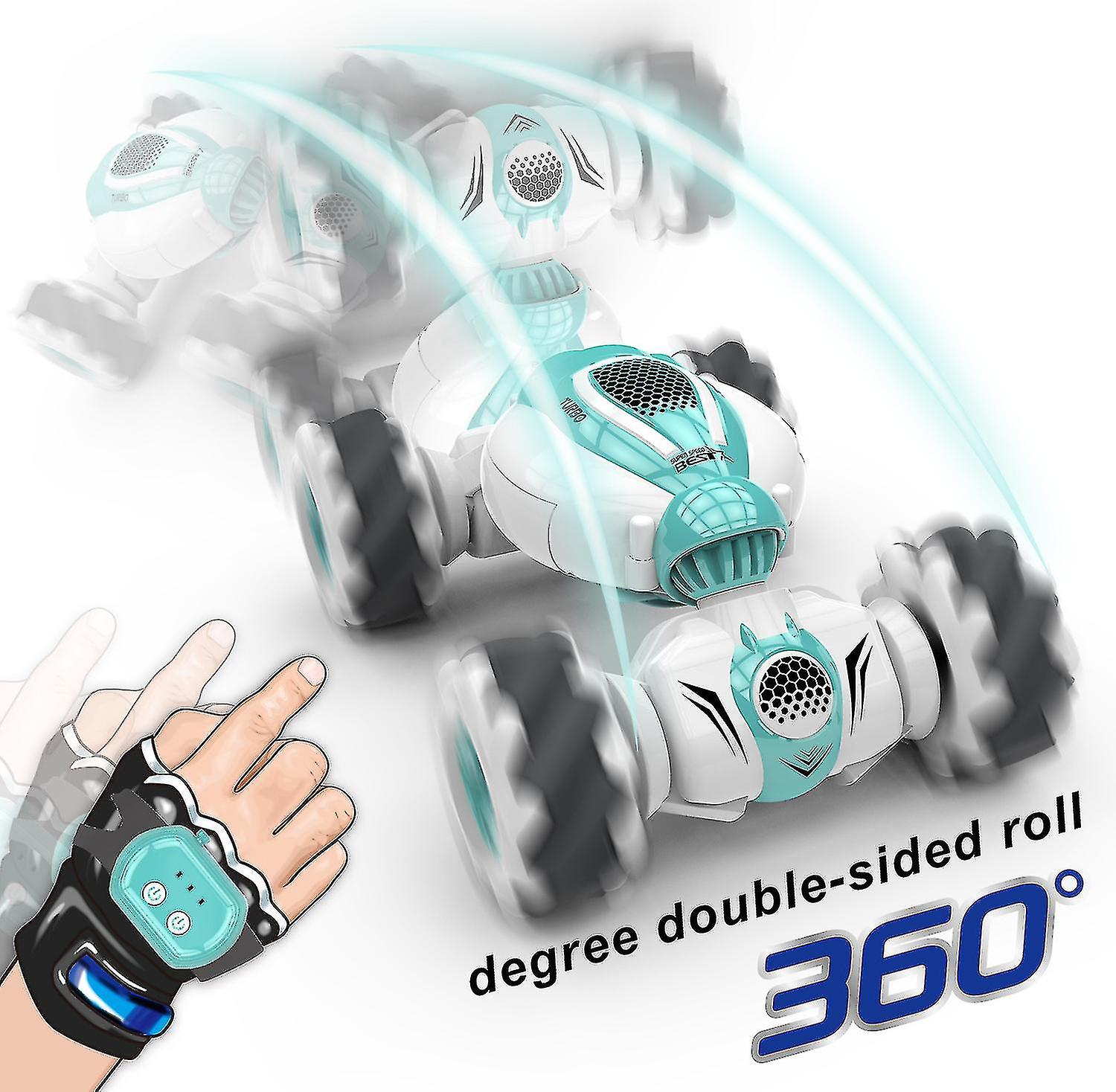 Mini Dual Remote Control Gesture Sensing Four-wheel Drive Drift Climbing Car