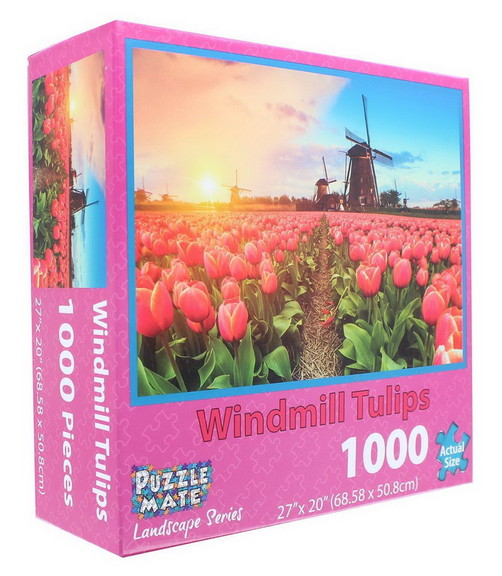 JPW JPW 80803 WIND C Windmill Tulips 1000 Piece Ji...