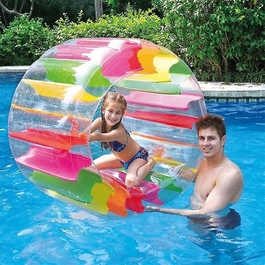 Color Inflatable Roller Toy Grass Water Roller Children Crawling Roller Parent-child Interactive Roller Toy