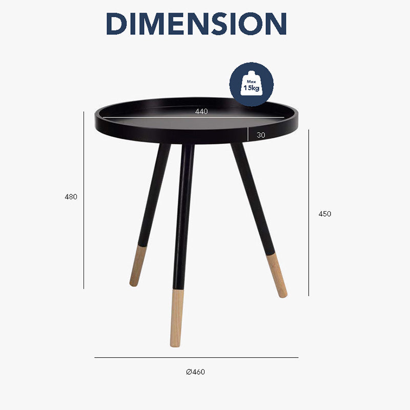 INNIS Side Table - White