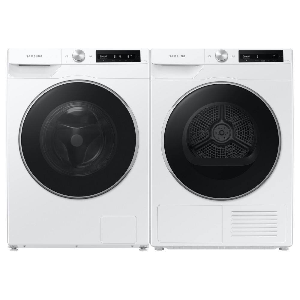  4.0 cu. ft. Smart Dial Heat Pump Dryer with Sensor Dry in White color DV25B6900HW