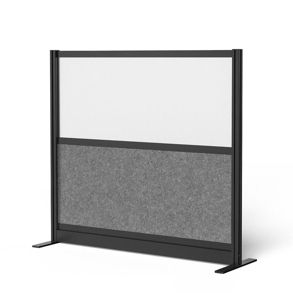 Modular Wall Room Divider System   Black Frame   53\