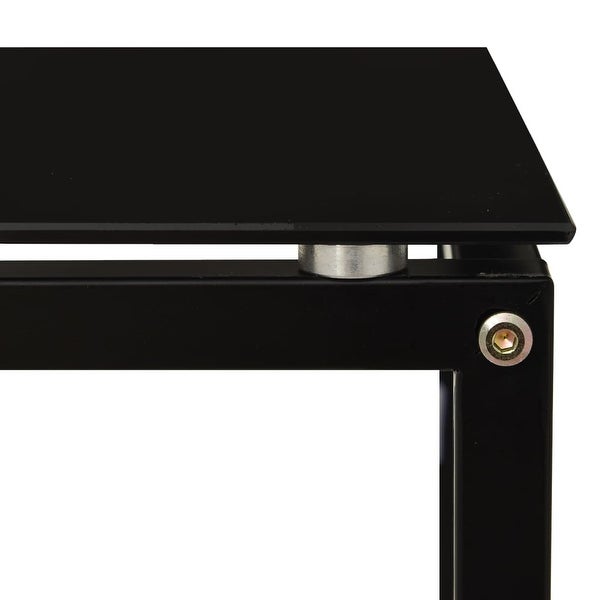 vidaXL Side Table Black 15.7