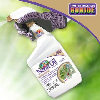 Bonide Captain Jack's Neem Oil 32 oz Ready-to-Use Spray Multi-Purpose Fungicide Insecticide and Miticid 0226