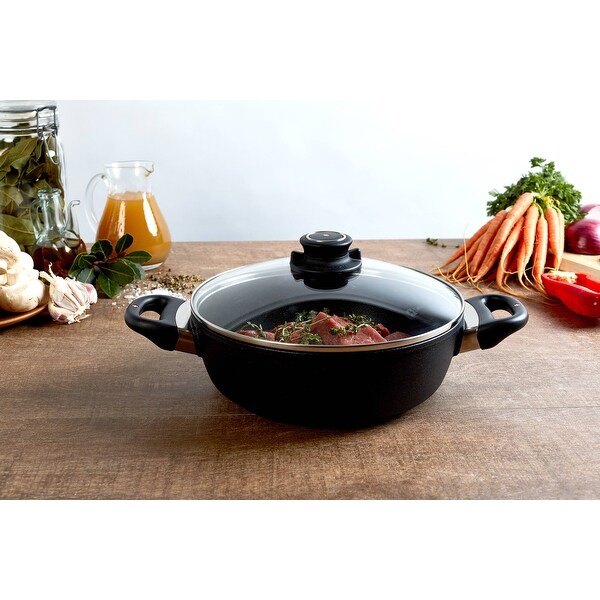 24cm 3L (9.5 Inch 3.2 Quart) XD Nonstick Induction Casserole Pan With Lid