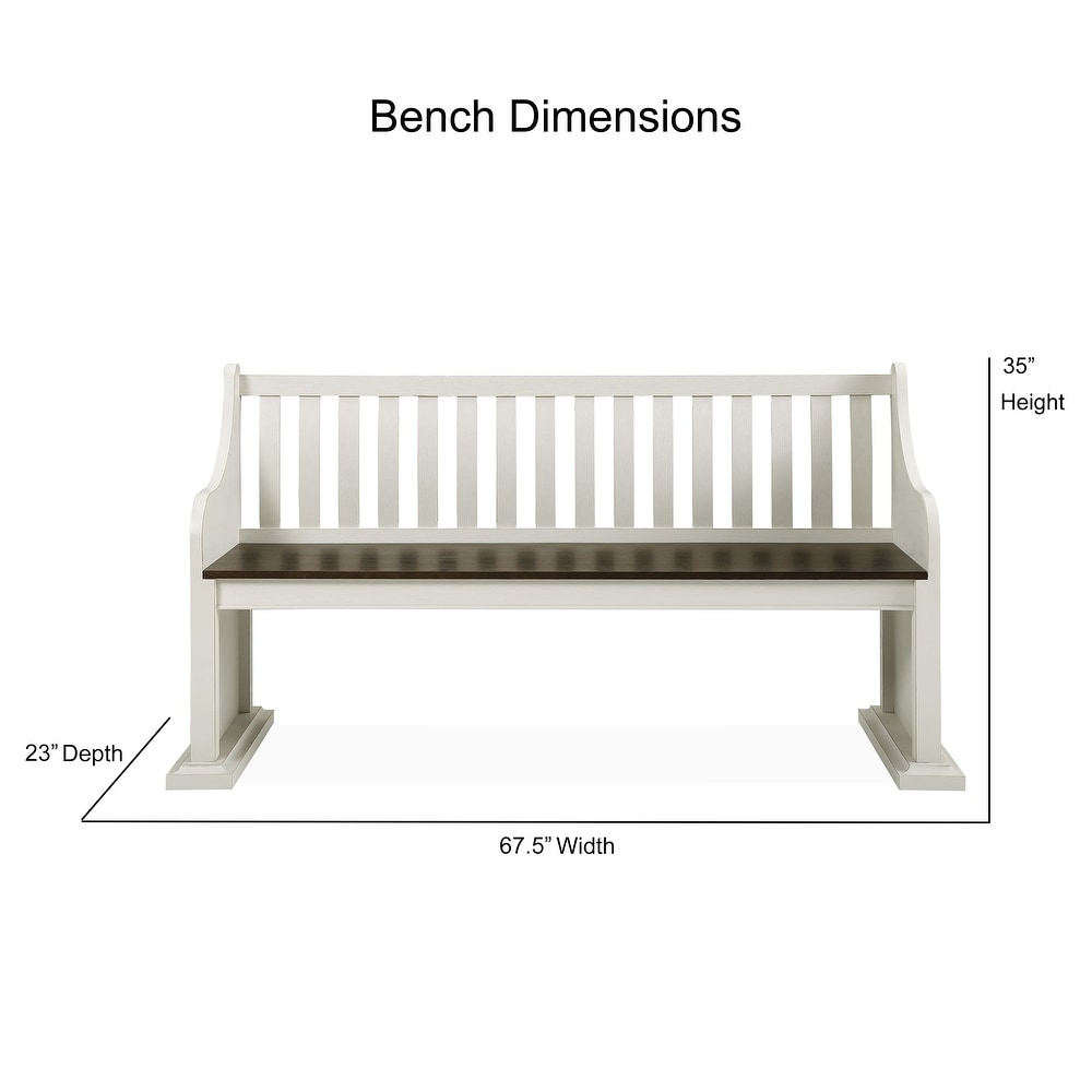 Jillian Farmhouse Pew Dining Bench by Greyson Living