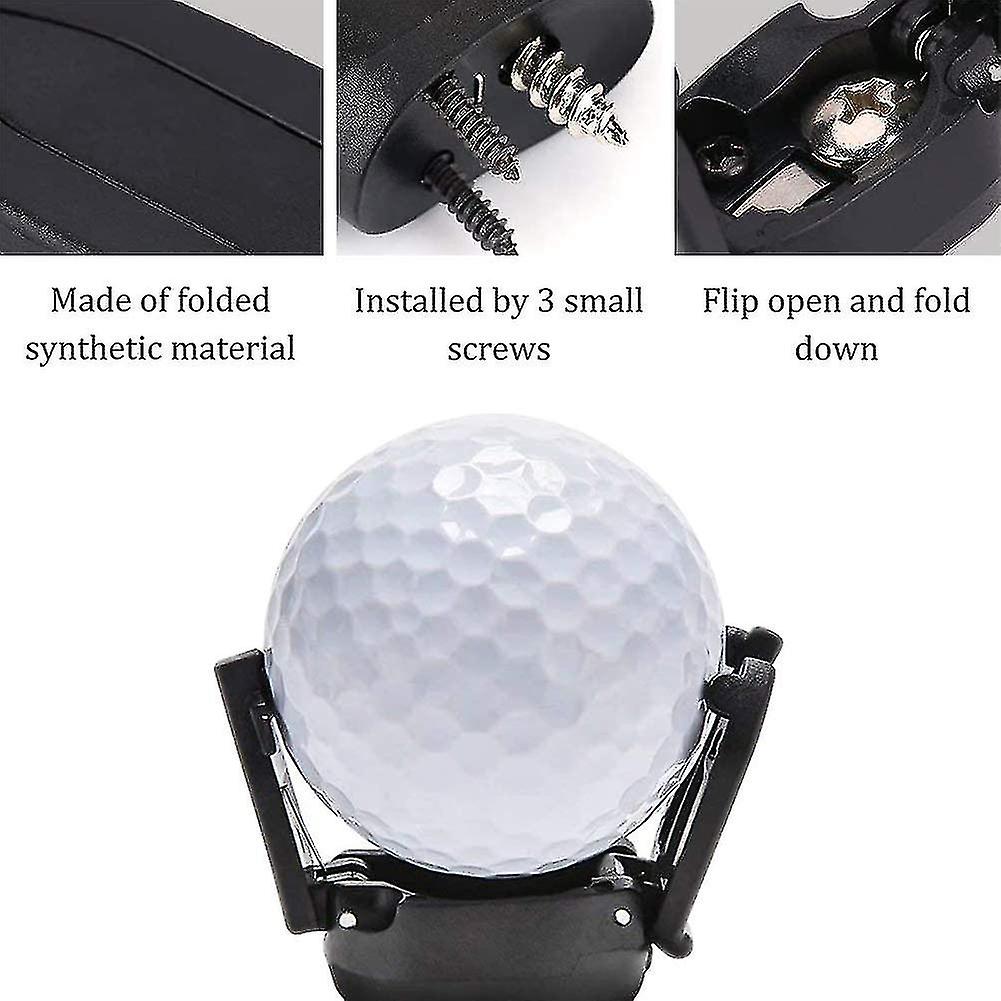 8 Pcs Golf Ball Pick Up Retriever，mini Golf Ball Pick Up Back Tool，mini Foldable Golf Ball Pick Up Tool， Grabber Plastic Golf Ball Sucker Holder Gripp