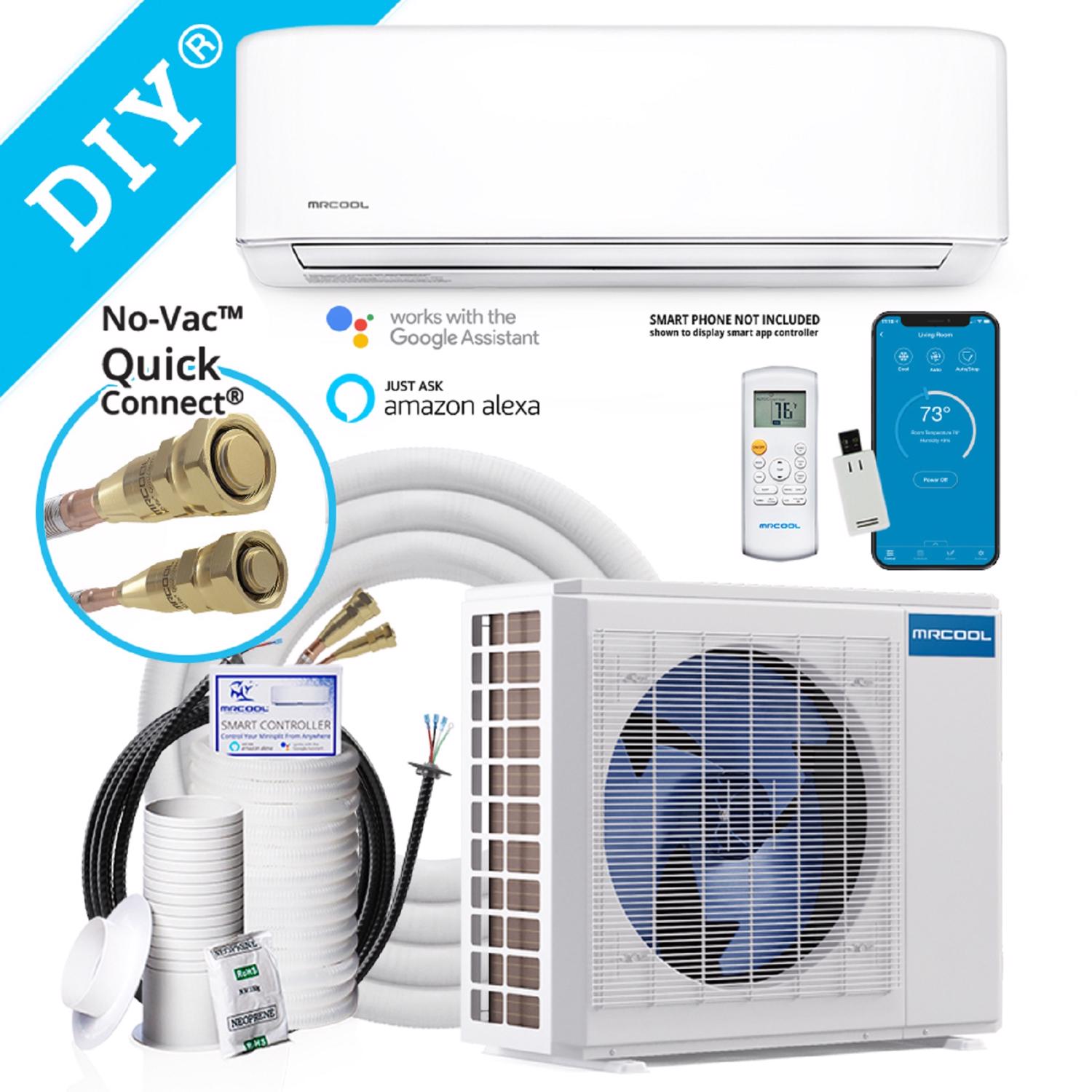 MRCOOL DIY 4th Gen 1 Zone 18000 BTU 22 SEER Ductless Mini Split Heat Pump