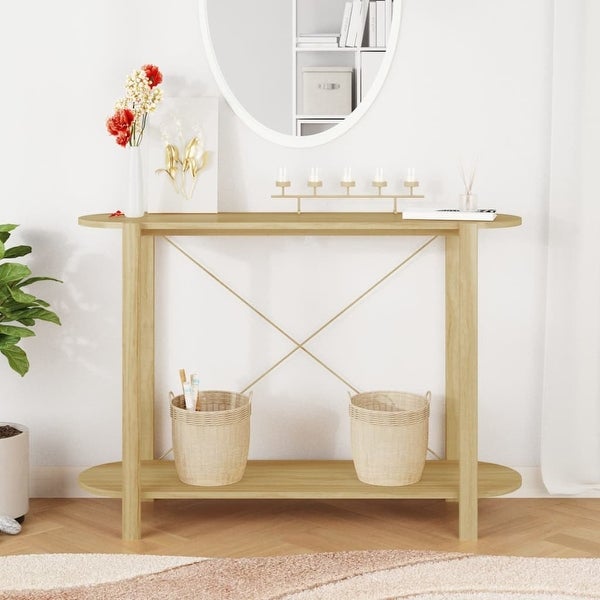 Console Table White 43.3