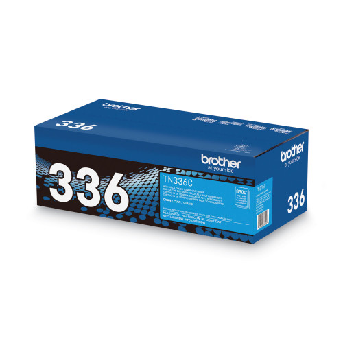 Brother TN336C High-Yield Toner， 3，500 Page-Yield， Cyan