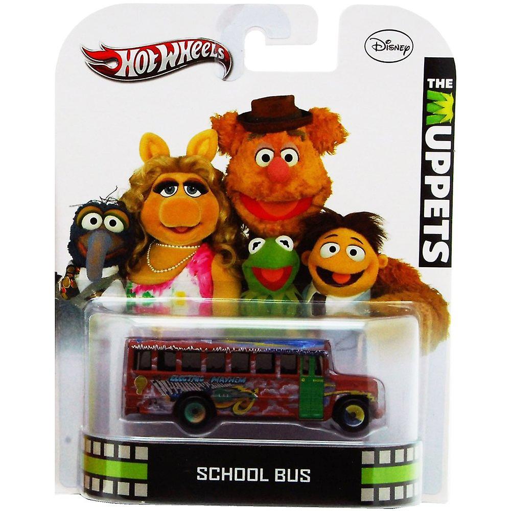 Hot wheels the muppets school bus 1:64