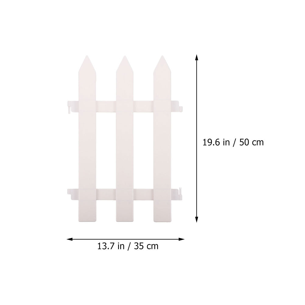 Fence Edging Border Garden Plastic Lawn Bed Flower Landscape Plant Panels Pot Palisade Grass Yard Barrier Picket