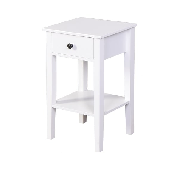 Bedroom Floor-standing Storage Table with a Drawer