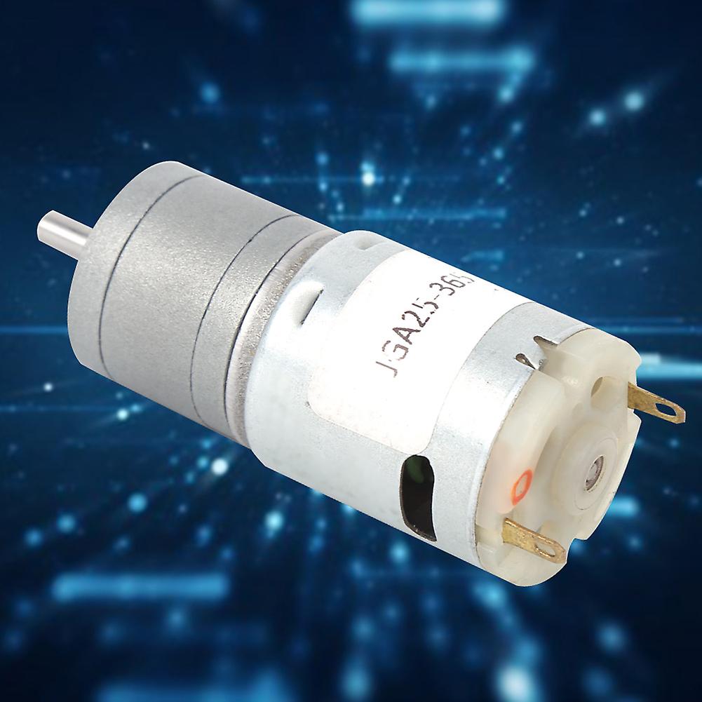 Mini Dc Gear Motor Carbon Brush High Torsion 6v12v For Robots Electric Curtains12v-1145rpm