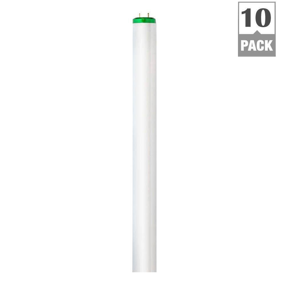 Philips 40-Watt 4 ft. ALTO Supreme Linear T12 Fluorescent Tube Light Bulb Cool White (4100K) (10-Pack) 422675