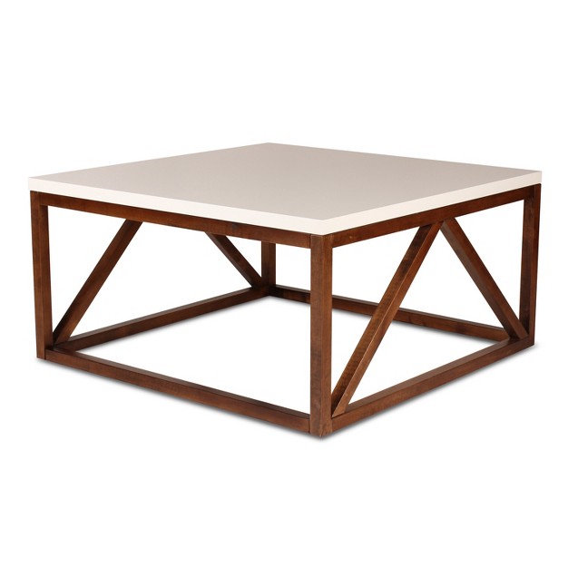 Kate And Laurel Kaya Wood Coffee Table