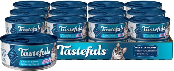 Blue Buffalo Tastefuls Tender Morsels Chicken Entrée Wet Cat Food