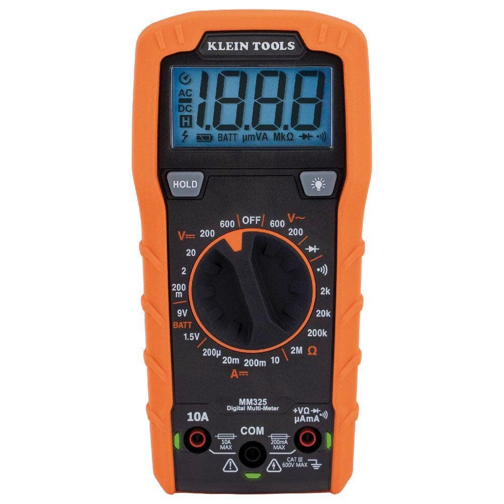 Klein Tools Digital Multimeter Manual 600V MM325 from Klein Tools