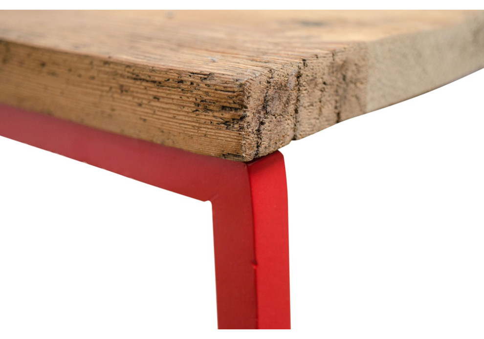 Red Base Sofa Table L  Versmissen Slim   Contemporary   Side Tables And End Tables   by Oroa   Distinctive Furniture  Houzz