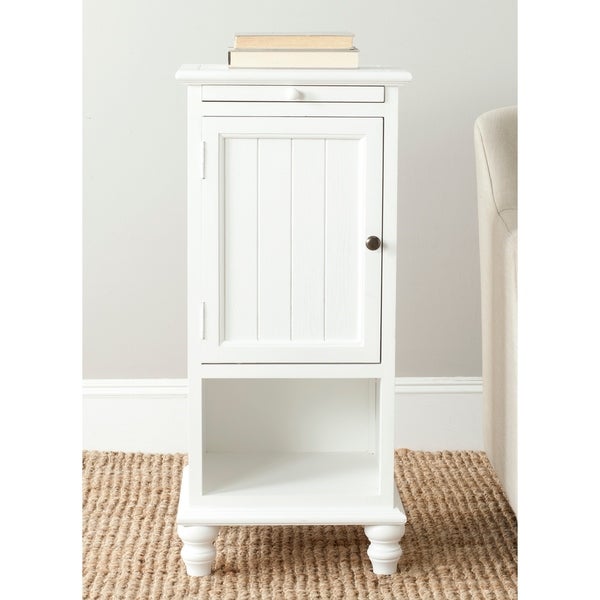 SAFAVIEH Jezabel White End Table - 16.1