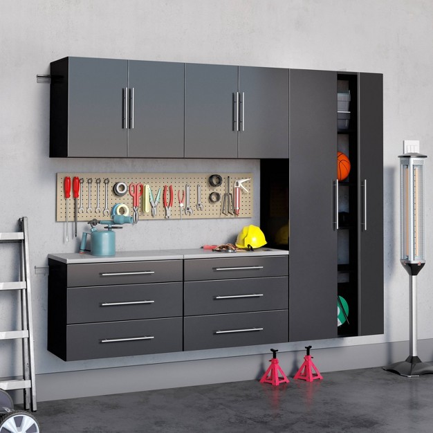 Hangups Storage Cabinet Black Prepac