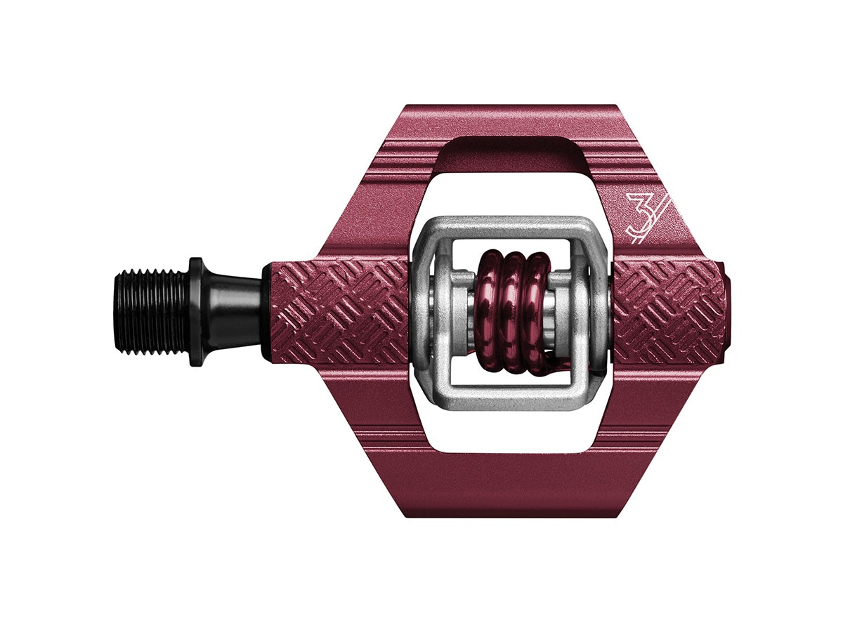 Crank Brothers Candy 3 MTB Pedals - Dark Red