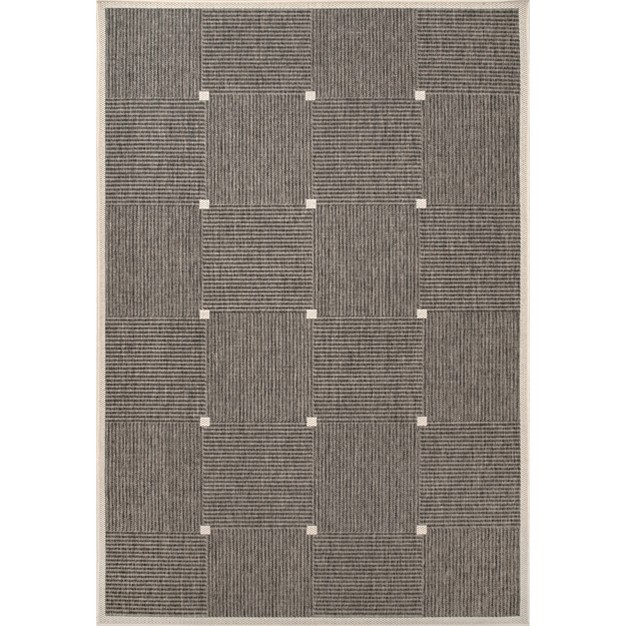 Nuloom Ryann Glen Check Indoor outdoor Area Rug