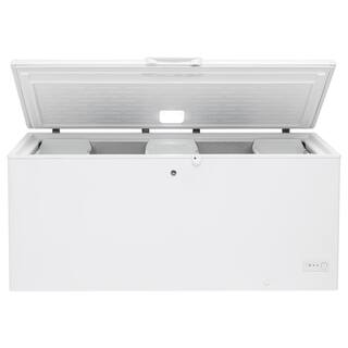 GE Garage Ready 21.7 cu. ft. Chest Freezer in White ENERGY STAR FCM22DLWW