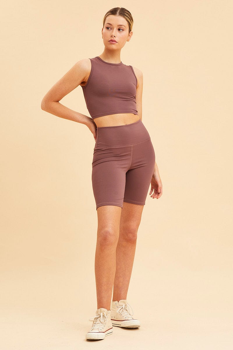 Purple Bike Short 7