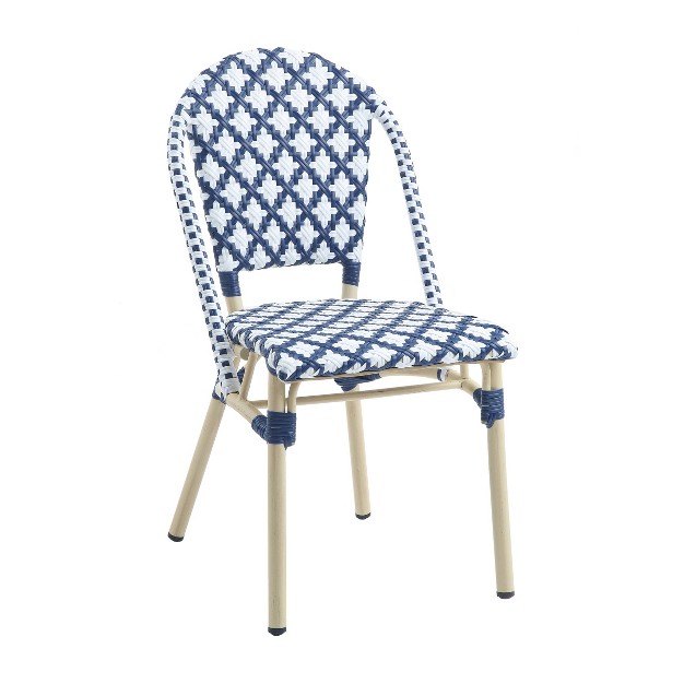 Adkins Patio Quatrefoil Chair set Of 2 Mibasics