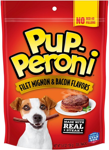 Pup-Peroni Filet Mignon and Bacon Flavors Dog Treats