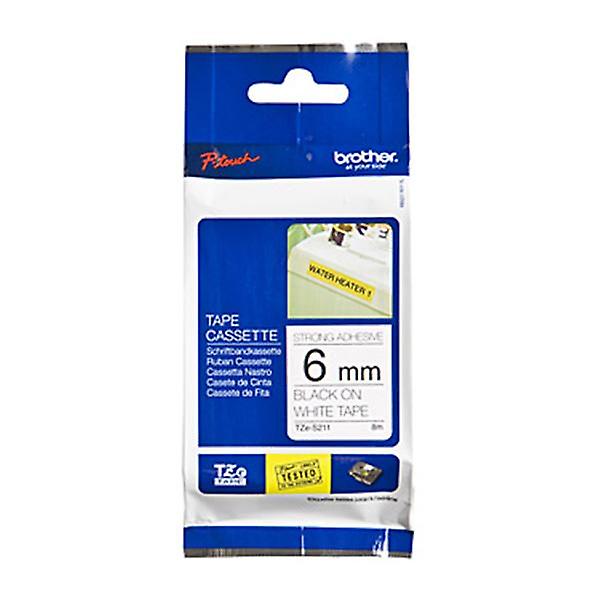 Brother Strong Adhesive TZeS211 Labeling Tape