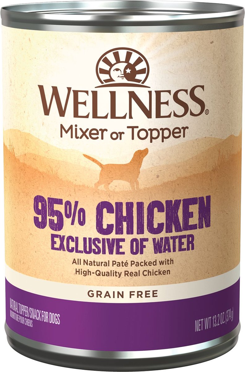 Wellness Ninety-Five Percent Chicken Grain-Free Canned Dog Food