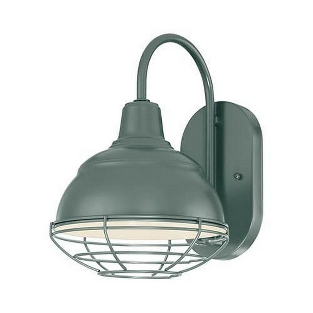 Millennium Lighting R Series 1 Light Wall Light Satin Green