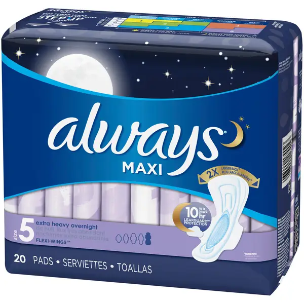 Always Maxi Pads Extra Heavy w/Wings