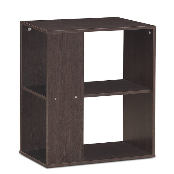 End Table Side Table Nightstand with 3 Tier Open Storage Shelves