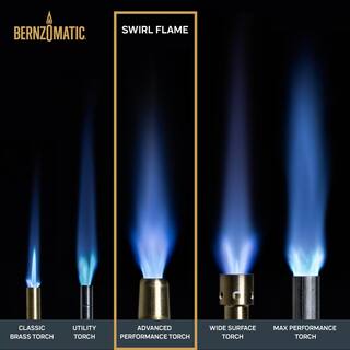 Bernzomatic Advance Performance Torch Kit with 14.1 oz. Map-Pro Cylinder and Premium Blow Torch 421120