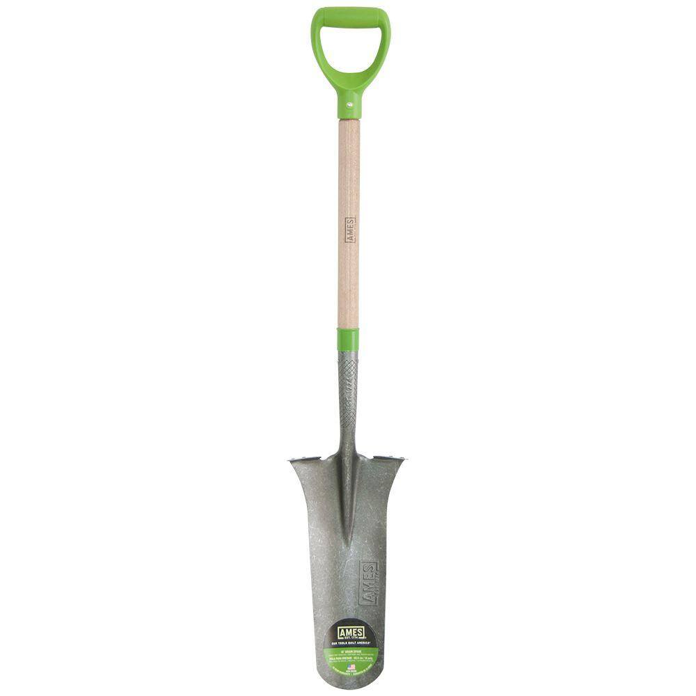 Ames 16 in. D-Handle Drain Spade 2531700