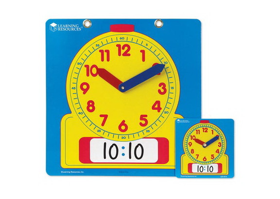 Learning Resources LER0575 Write  ampWipe Clocks...